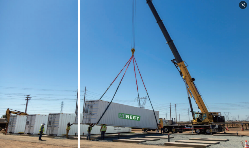 Africa mining power supply containerized BESS