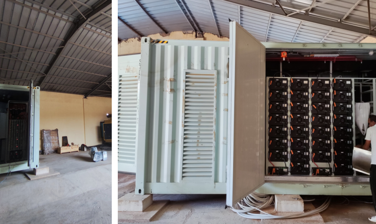 Mauritania water plant solar diesel hybrid microgrid