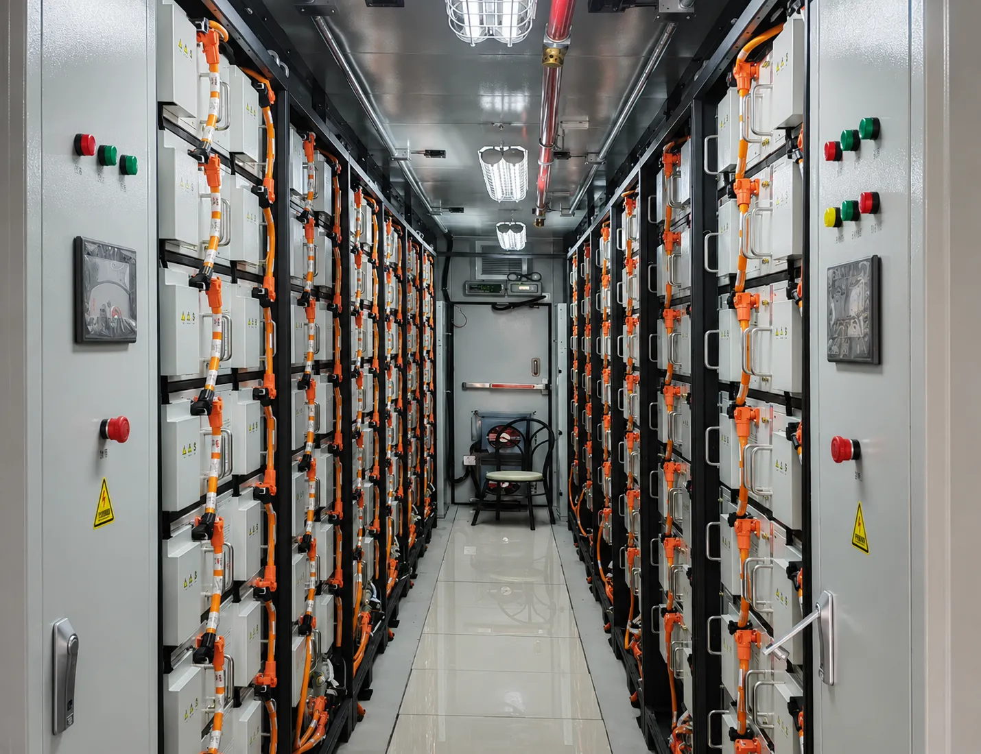 AINEGY backup power and energy resilience solution with BESS EMS ATS and critical loads